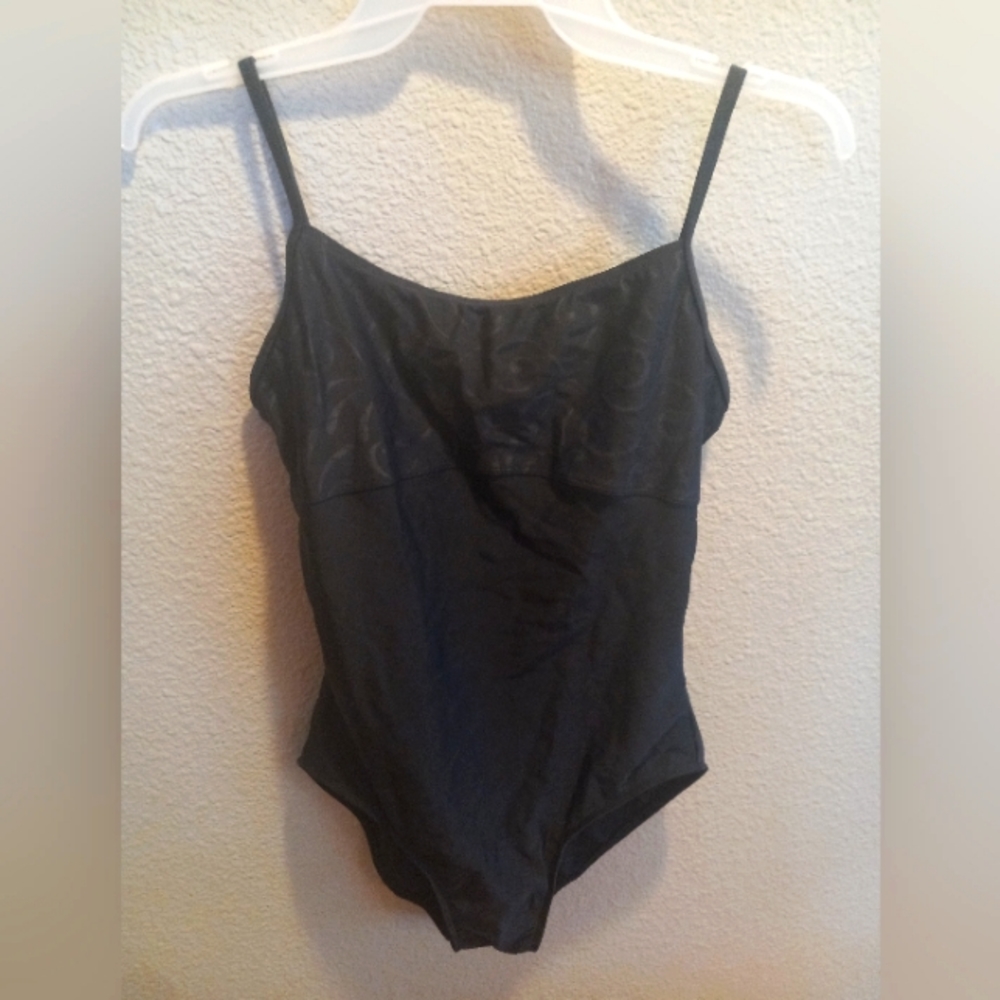 Wear Moi Black Dance Leotard Womens Medium